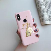 Dėklas skirtas Xiaomi Mi A2 A 2 Lite A1 A 1 MiA2 MiA1 Cute Letters TPU silikoninis buferis Minkštas galinis dangtelis skirtas Xiaomi Mi 5X 6X telefono dėklui Xiaomi Mi 5X gray