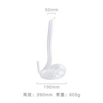 Handmade Austrian Crystal Glass Wine Decanter Large Rapid Aerator for Home Bar white
