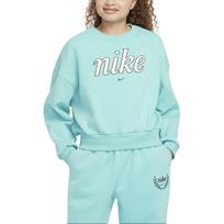 Nike Sweatshirt Sportswear Club Vintage Green Teenagers FZ5566-338 M white