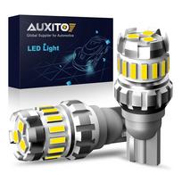 AUXITO 2 vnt. P21W BA15S LED Canbus 1156 BAY15D 1157 P21/5W LED lemputės T15 R5W Automobilio žibintai 6500K Baltos Stabdžių žibintai Atbulinės eigos žibintas DRL 6500K White gray