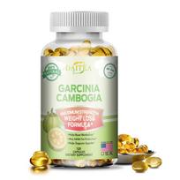 Garcinia Cambogia Extract Dietary Supplement, With Potassium, 120 Softgels Per Bottle 120 Capsules white