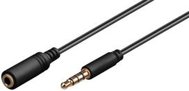 Goobay TRRS 4 pin, 0,5 m