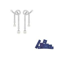 Swarovski Matrix Lašiniai Auskarai F-Original brand box balta