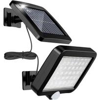 Lauko saulės LED lempos su judesio jutikliu IP65, 56 LED, 2 vnt.