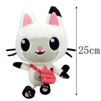 Hot in Gabby Dollhouse Plush Toy Mercat Cartoon Stuffed Animals Smiling Cat Car Cat Hug Gaby Girl Dolls Kids Birthday Gifts gray