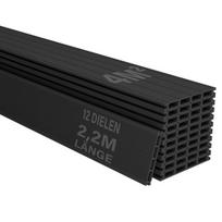 WPC terasos lentos 4 m² antracito spalvos