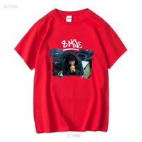 Vintage Y2k Eminem 8mile Movie Promo Tee L Rap Band T Shirt Wrap Emin Long Or Short Sleeves Vintage Washed Unisex Streetwear S red