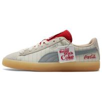 PUMA Suede Coca Cola White 387049-01 36 gray