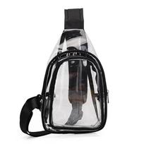 Large Size Water-Sprinkling Festival Bag Trendy Clear Sling Bag Travel Transparent Bag  Party juoda