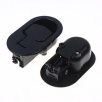 2Pcs Durable Recliner Pull Handle ABS Sofa Couch Chair Release Lever Parts for Office Home Furniture Repair 2Pcs juoda