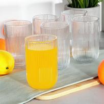 Stiklinės 400 ml 6 vnt. skaidrios 8 cm Orion