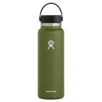 Hydro Flask plačios angos termo gertuvė su Flex Cap Olive 1,18 l (40 oz)