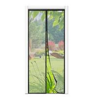 Sjldwtmt magnetinis tinklelis nuo uodų durims 120x240 cm, juodas