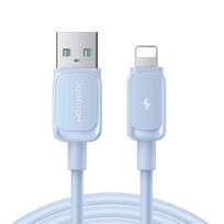 Joyroom USB - Lightning duomenų kabelis, 2.4A, 480Mb/s, 1.2m mėlynas (S-AL012A14)