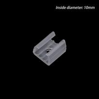 20vnt 10/12/14/17/20mm LED juostos tvirtinimo klipai jungtis, skirta tvirtinti 2835 neoninę šviesą 220V COB plastikinė sagtis lankstūs priedai KTY 2cm