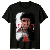 Randuotasis (1983 m) Filmo plakato įkvėpti marškinėliai Retro 80-ųjų T-shirt 2XL black