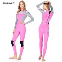 2 mm Moterims Vyrams Neopreno Kostiumas Banglenčių Nardymo Kostiumas Individualumas Banglenčių Apranga Pilno Kūno Nardymo Kostiumas Vandens Sportas XS（old） pink
