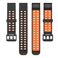 QuickFit 22/26mm Silicone Strap For Garmin Fenix 8 Epix Pro Gen2 Pro 47mm 51mm/Fenix 7X 6X 5X Plus Enduro 3 Bracelet Watchbands QuickFit 22mm orange