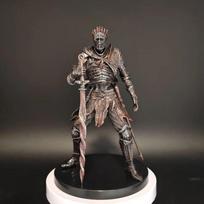 Dark Souls 3 Salary King Undead Knight Soldier Figure Handmade Game Model Desktop Ornament Collectible Toy Gift For Boys black