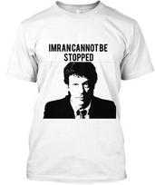 Support Imran Khan 100% Cotton T-shirt Mens Tees Top Made In the USA T-Shirt Tee Top Unisex S įvairiaspalvis