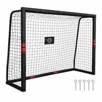 Futbolo vartai su tinklu, metaliniai, 180x120x60 cm, 1 vnt., $Large Dimensions 180x120 cm: Large, Professional Size Ensures a Realistic Soccer Experience in the Garden
