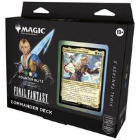 Magic The Gathering Final Fantasy X Counter Blitz Commander Deck 100 Cards gray