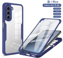 Skirta Vivo V70 FE dėklas Vivo V70 FE dangtelis Pilnas korpuso apsaugos dėklas Apsauginis 360 dvipusis dangtelis Funda Coque Capa vivo V70 FE gray