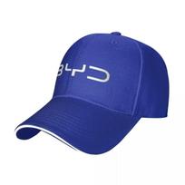 NEW BYD Logo Fashion Baseball Cap Peaked Cap Unisexs Hat Womens Hat One Size blue