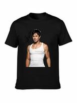 Enrique Iglesias su autografu Juodi marškinėliai XL white