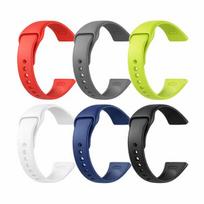 Išmanusis laikrodis Išmaniojo laikrodžio dirželių rinkinys Redmi Watch 3, įvairių spalvų, 6 vnt., Black/White/Midnight Blue/China Red/Dark Gray/Lemon Green