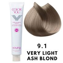 Young Colour You Plaukų dažai su pleksu, keramidais ir kinoa 9.1 100 ml