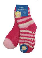 Šiltos frotinės kojinės su ABS vaikams Footstar Baby Soft Socks 56869, 2 poros