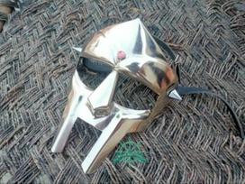 MF Doom Kaukė Gladiatorius Mad-villain 18G Plienas Žalvaris Veido Šarvai Viduramžių Šalmas M aero