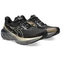 ASICS Novablast 4 Platinum Black Champagne 1011B924-001 Vyriški dydžiai EU 44 juoda/ruda