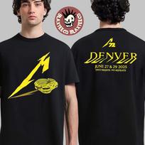 Metallica M72 Denver 2025 Tour Shirt June 27&29 No Repeats Two Sided S-4XL Unisex T-Shirt S white