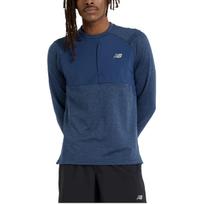 New Balance Heat Grid Crew T Shirt Men's Marine Blue MT43205-NNY L blue
