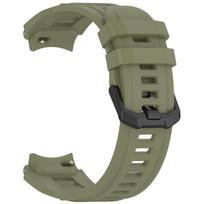 Silicone Band for Huami Amazfit T-rex 3 Pro 48mm  Elastic Sport Strap for T-rex3 Pro Smartwatch Bracelet Replacement Accessories for T-Rex 3 pro tamsiai žalia spalva