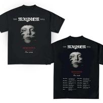Lady Gaga Tour 2026 The Mayhem Ball Tour T-shirt XXL gray