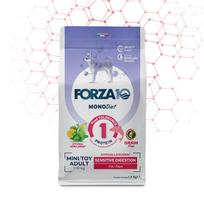 FORZA10 Monodiet Mini/Toy Adult Sensitive Digestion begrūdis sausas maistas šunims su žuvimi