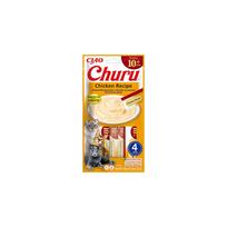 Churu kreminis skanėstas 10+ katėms su vištiena, 56 g (4 vnt.)