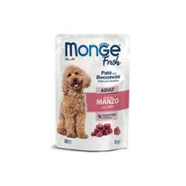 Monge Fresh Dog Adult Beef konservuotas pašaras šunims su jautiena, 85 g x 12vnt.