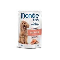 Monge Fresh Dog Adult Salmon konservuotas pašaras šunims su lašiša, 85 g x 12vnt.