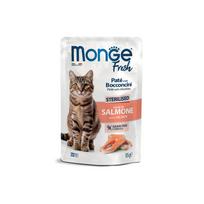 01M220921Monge Fresh Cat Sterilised Salmon konservuotas pašaras sterilizuotoms katėms su lašiša, 85 g