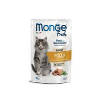 Monge Fresh Cat Adult Chicken - Vegetables konservuotas pašaras katėms su vištiena ir daržovėmis, 85 g x 12vnt.