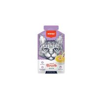 Wanpy Meat Broth Duck begrūdė sriuba katėms su antiena, 50 g