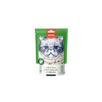 Wanpy Freeze Dried Cat Grass - Chicken skanėstas katėms su katžole ir šaltyje džiovinta vištiena, 20 g