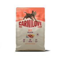 Carnilove True Fresh Cat Dry Beef for Kittens sausas pašaras kačiukams