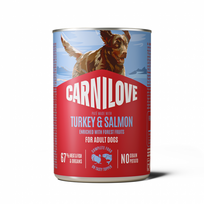 Carnilove Paté Turkey - Salmon konservuotas pašaras šunims, 400 g