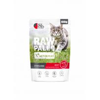 VetExpert Raw Paleo Sterilised konservai sterilizuotoms katėms su jautiena 100 g