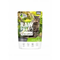 VetExpert Raw Paleo Sterilised konservai sterilizuotoms katėms su žvėriena 100 g